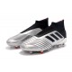 Chaussures de Football adidas Predator 19+ FG Argent Noir