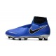 Nouvelles Chaussures de Football Nike Phantom VSN Elite DF FG Bleu Racer Noir Argent Volt