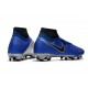 Nouvelles Chaussures de Football Nike Phantom VSN Elite DF FG Bleu Racer Noir Argent Volt