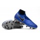 Nouvelles Chaussures de Football Nike Phantom VSN Elite DF FG Bleu Racer Noir Argent Volt