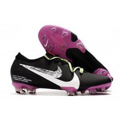 Nike Crampon Mercurial Vapor XIII Elite FG Noir Violet Blanc