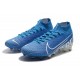 Nike Mercurial Superfly VII Elite AG-PRO New Lights Bleu Blanc