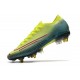 Nike Mercurial Vapor XIII Elite SG-Pro AC Citron Noir Vert