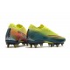 Nike Mercurial Vapor XIII Elite SG-Pro AC Citron Noir Vert