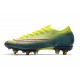 Nike Mercurial Vapor XIII Elite SG-Pro AC Citron Noir Vert