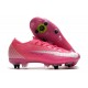 Nike Mercurial Vapor 13 Elite SG-Pro AC x Mbappe Rose Blanc Noir