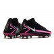 Chaussure Nike Phantom GT Elite Dynamic Fit DF FG Noir Argent Rose