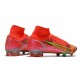 Nike Mercurial Superfly 8 Elite FG Rubis Argent Metallique