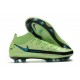 Nike Phantom GT Elite DF DF FG Crampons Vert Noir