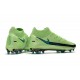 Nike Phantom GT Elite DF DF FG Crampons Vert Noir