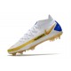 Nike Phantom GT Elite DF FG Blanc Or Bleu