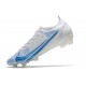 Nike Mercurial Vapor XIV Elite FG Blanc Bleu