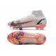 Nike Mercurial Superfly VIII Elite FG Blanc Noir Carmin Rose