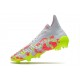 adidas Predator Freak + FG/AG Blanc Orange Volt