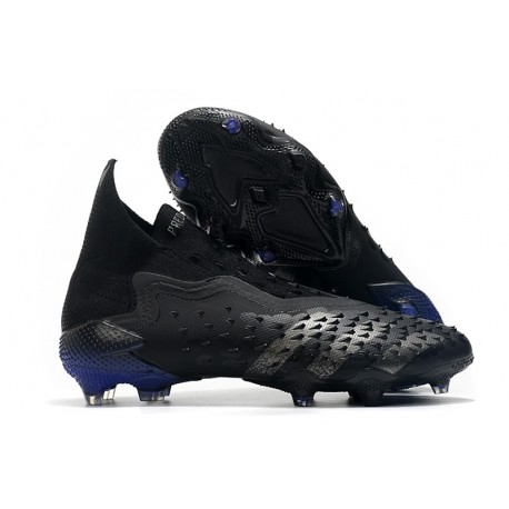 adidas Predator Freak + FG/AG Noir Acier Métallique Encre Sonic