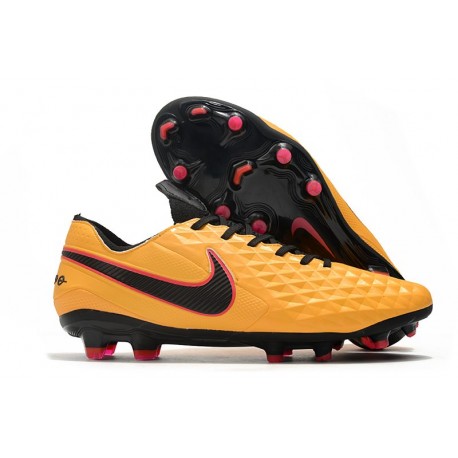 Nike Tiempo Legend 8 Elite FG ACC Orange Noir