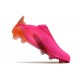 Crampons de Foot adidas X Ghosted + FG Rose Choc Noir Orange