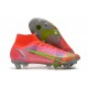 Nike Mercurial Superfly 8 Elite SG-Pro AC Rubis Argent Metallique