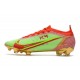 Nike Mercurial Vapor 14 Elite FG Vert Rouge Or