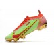 Nike Mercurial Vapor 14 Elite FG Vert Rouge Or