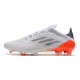 adidas X Speedflow.1 FG Blanc Acier Métallique Rouge Solaire