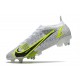 Nike Mercurial Vapor 14 Elite SG Pro Silver Safari -Blanc Noir Argenté