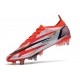 Nike Mercurial Vapor 14 Elite SG Pro Rouge Piment Noir Fantôme Orange