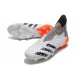 adidas Predator Freak + FG/AG Blanc Acier Métallique Rouge Solaire