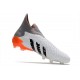 adidas Predator Freak + FG/AG Blanc Acier Métallique Rouge Solaire