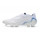 Crampons adidas Copa Sense+ FG Blanc Bleu Hi Res Indigo