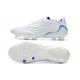 Crampons adidas Copa Sense+ FG Blanc Bleu Hi Res Indigo