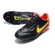 Nike Tiempo Legend IX Elite FG Nouvelles Noir Jaune Rouge