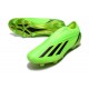 Chaussure adidas X Speedportal.+ FG Vert Solaire Noir Jaune Solaire