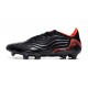 adidas Copa Sense.1 FG Chaussure Noir Rouge Solaire Vert Solaire Equipe