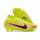 Nike Air Zoom Mercurial Superfly 9 Elite FG Jaune Rouge