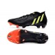 Neuf adidas Predator Edge.1 FG Noir Jaune Rouge