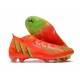 Neuf adidas Predator Edge.1 FG Rouge Solaire Vert Solaire Equipe Noir