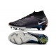 Nike Air Zoom Mercurial Superfly IX Elite FG Noir Blanc Or