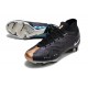 Nike Air Zoom Mercurial Superfly IX Elite FG Noir Blanc Or