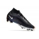 Nike Air Zoom Mercurial Superfly IX Elite FG Noir Blanc Or