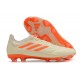 Chaussure adidas Copa Pure.1 FG Blanc Cassé Orange Solaire Equipe