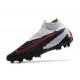 Nike Phantom GX Elite DF FG Noir Gris Rouge