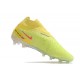 Nike Phantom GX Elite DF FG Jaune Vert Noir