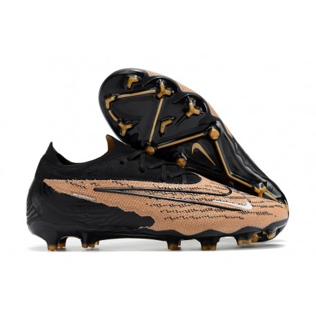 Nike Gripknit Phantom Gx Elite Fg Marron Noir