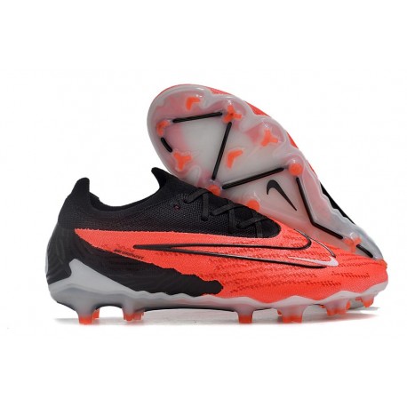 Chaussure Nike Phantom Gx Elite Fg Pourpre Noir Blanc