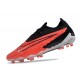 Chaussure Nike Phantom Gx Elite Fg Pourpre Noir Blanc