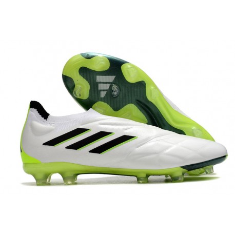 Crampon Neuf adidas Copa Pure+ FG Blanc Noir Citron Lucide