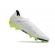 Crampon Neuf adidas Copa Pure+ FG Blanc Noir Citron Lucide