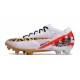 Nike Zoom Mercurial Vapor XV Elite FG Blanc Rouge Or