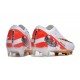 Nike Zoom Mercurial Vapor XV Elite FG Blanc Rouge Or